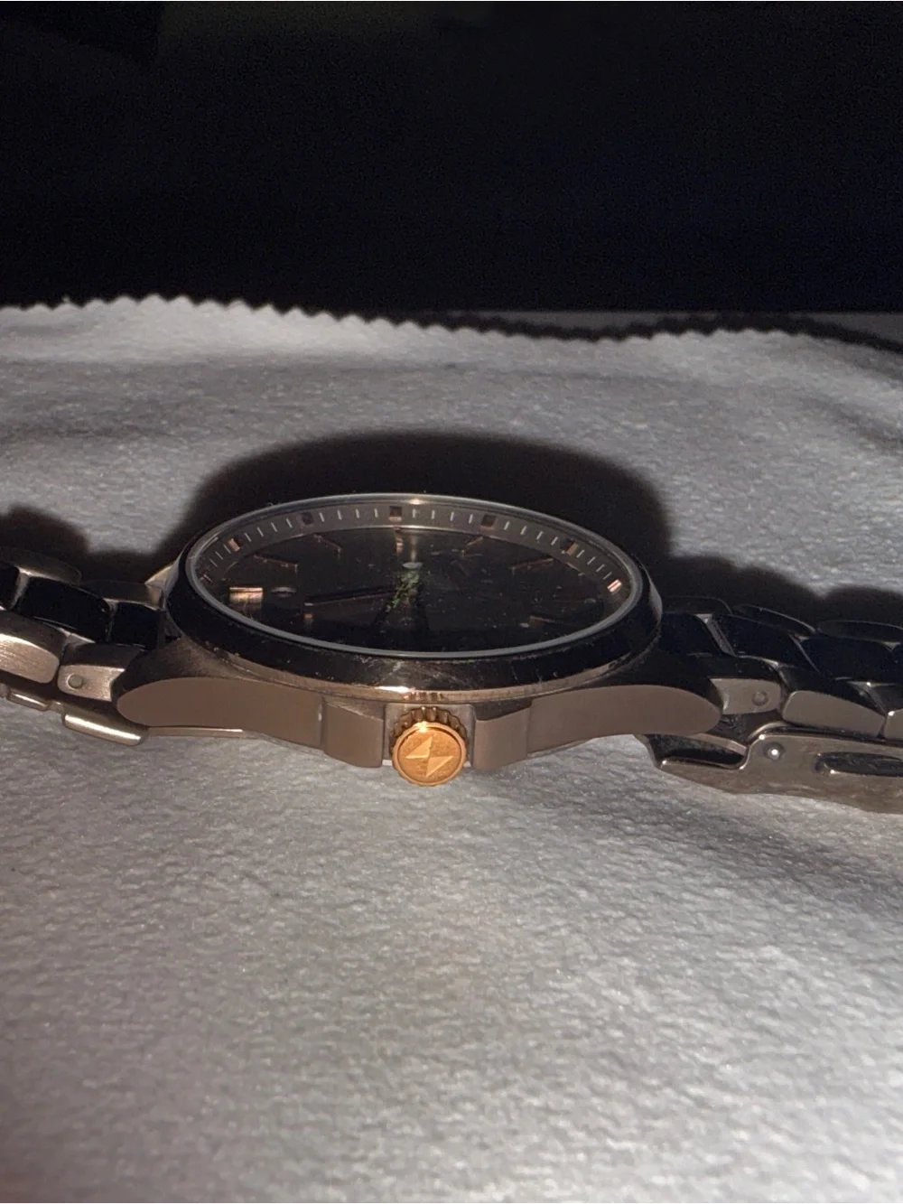 MVMT Coronada 36mm Pewter Watch Rose Gold Accents | Bloomingdales | Good con.